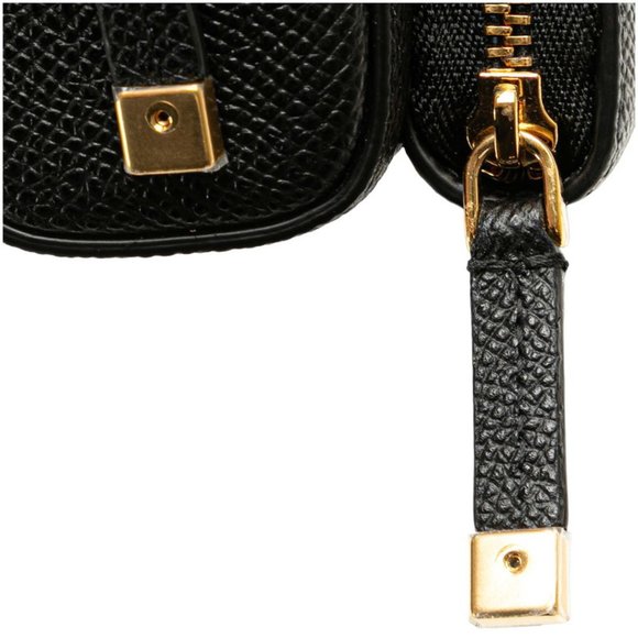 CHRISTIAN DIOR Black Leather Shoulder Bag - Picture 8 of 12